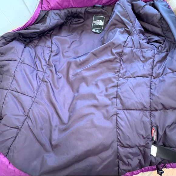 The North Face Redpoint Primaloft Zip Stowable Quilted Puffer Jacket Purple XS - Picture 8 of 11
